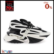 [[ ผ่อน ⭕️% ]]  NEW Balmain unicorn sneakers BM1VJ309KNOC NOIR BLANC AUTHENTIC NWT