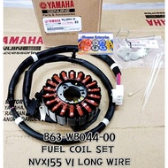 FUEL COIL SET ( WITH BRACKET AND CABLE TIES ) G NVX155 V1 LONG WIRE ( B63-H1410-11 ) YAMAHA 100% ORI