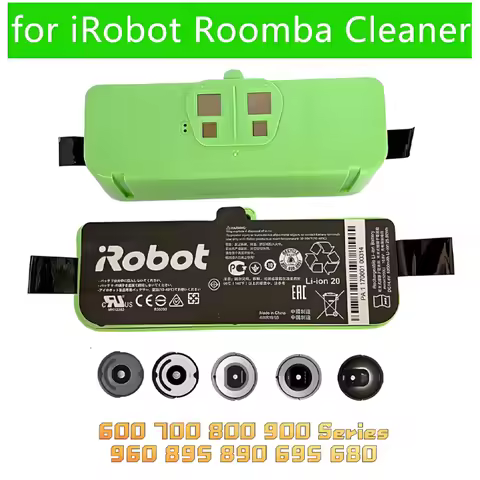 Original For iRobot Roomba 14.4V 12800mAh Battery Roomba 500 600 700 800 Series Vacuum Cleaner iRobo