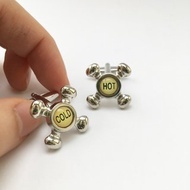 冷熱水龍頭開關袖扣 HOT COLD WATER TAP CUFFLINKS