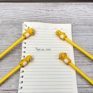 1 PCS DINO NAILONG PGK-1905 GEL PEN DINO NAILONG CHARACTER GEL PEN YELLOW BLACK INK SCHOOL OFFICE ST