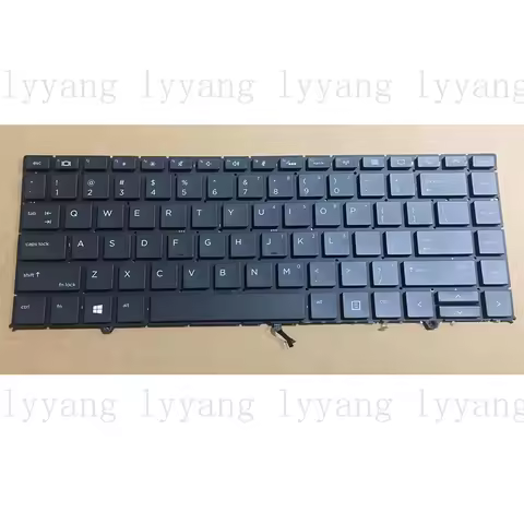 f For HP EliteBook 1050 G1 Laptop Backlit Keyboard Black L34212-001 L34213-001