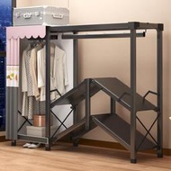 輕創折疊簡易衣柜家用臥室鋼板布衣櫥全鋼架結實耐用出租屋收納免安裝