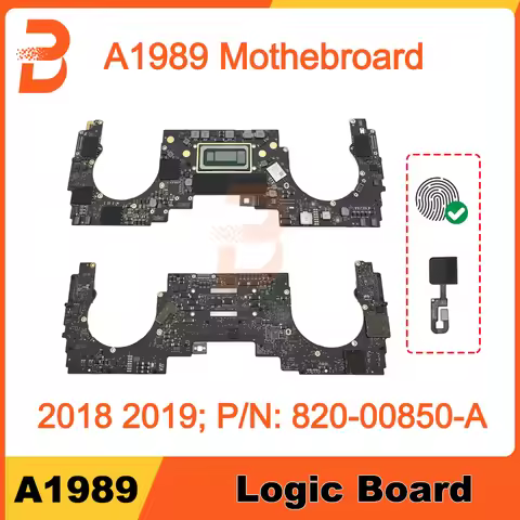 Original A1989 Logic Board 820-00850-A For Macbook Pro Retina 13" A1989 Motherboard i5 i7 8GB 16GB 2