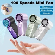 Speed NEW MINI Portable Handheld Fan USB Rechargeable Cooling Fan Pocket Fan Outdoor Camping Travel 