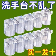 [2.3,000 People Praise] Mirror Cabinet Storage Handy Tool Can Be Cut Perforated-Free Toilet Shelf In