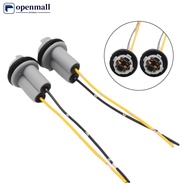 【OMALL】 2Pcs Car T10 Bulb Socket Holder Wire Plug Harness Wiring Holder Adapter Car T13 T15 Light Ba