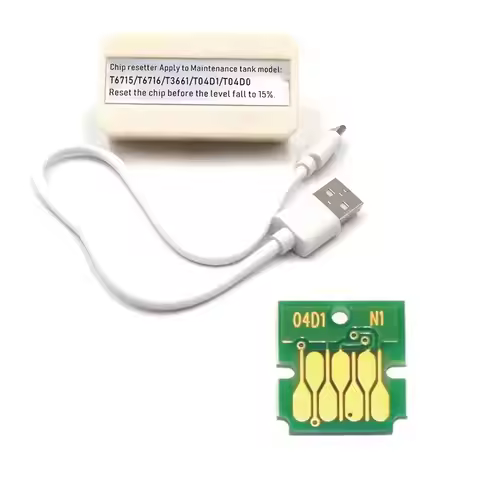 T04D1 Maintenance box Waste Ink Tank Chip Resetter For Epson L6490 L4150 L6270 L6160 L6161 L6171 XP-