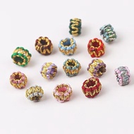 Flat Knot Coil diy Hand-woven Flat Knot Pull Ring Hand Rope Pendant Rope Connection Accessories Flat