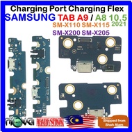 ORI  Charging Port Charging Ribbon For SAMSUNG Galaxy Tab A9 SM-X110 SM-X115 / Tab A8 10.5 2021 SM-X