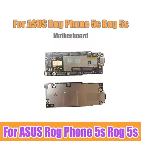 Original Motherboard For Asus Rog Phone 5 5S Pro Mainboard Unlocked Main Logic Board Circuits Work Z