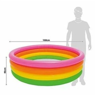 Intex Jumbo Rainbow Swimming Pool 168cm