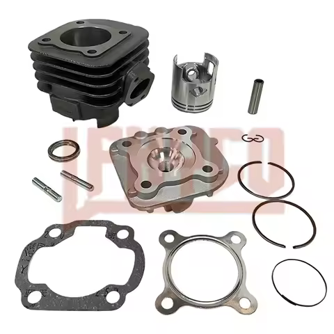 47mm Big Bore Cylinder Kit 10mm Pin for Yamaha JOG50 3KJ Zuma50 Vino50 Minarelli 1E40QMB 2 Stroke 70