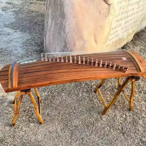 Solid Wood Guzheng Adult Professional Guqin Beginners String Instruments Finger Tape Chinese Traditi