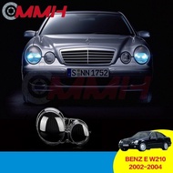 Mercedes Benz E W210 2002-2004 E200 E240 E320 E430 เลนส์ไฟหน้า ฝาครอบไฟหน้า ไฟหน้ารถยนต์ ไฟหน้าสําหร