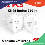 { 2pcs } ORIGINAL 3M 9501+ KN95/N95 Mask 3M Embossed / KN95 Mask