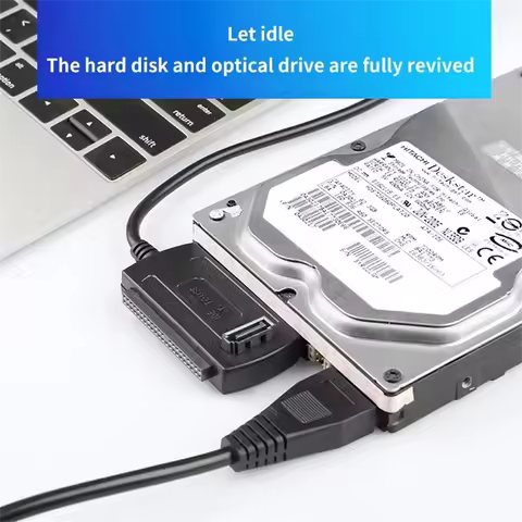 USB Interface To Connect To 2.5 And 3.5 Inch IDE And SATA Interface Hard Drives USB 2.0 To IDE SATA 