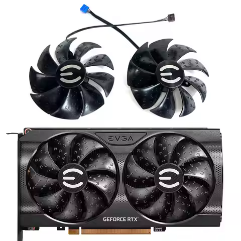 NEW PLA09215S12H PLD09220S12H RTX 3060 XC GAMING GPU FAN，For EVGA RTX 3060 TI、RTX 3060、RTX 3050 XC G