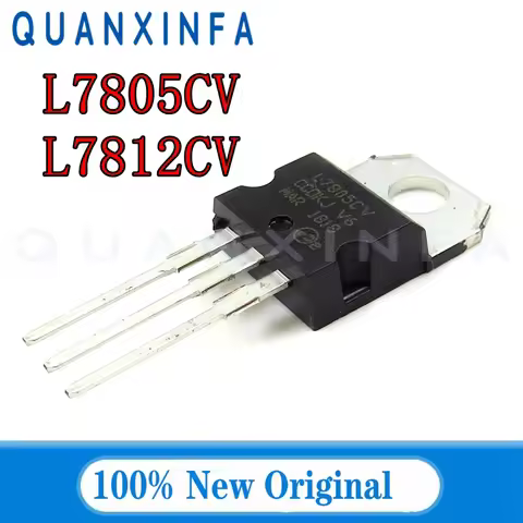 10PCS L7805CV L7812CV TO220 L7805 L7812