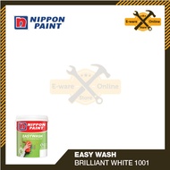 Nippon Paint 18L Easy Wash Brilliant White Paint 1001