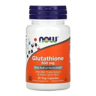 Now Foods, Glutathione, 500 mg, 30 / 60 Veg Capsules