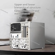 Good

 6-bay NAS enclosure, MATX motherboard, fanless design, UNRAID USB front interface, cooling sy
