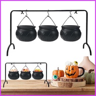 Halloween Cauldron Cauldron Candy Bowl Iron Pot Bucket Decoration for Home Dining Table Treat Candy 