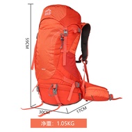 Outdoor Hiking Backpack 50L Ultra-Light Large-Capacity Hiking Travel Wear-Resistant Waterproof Light