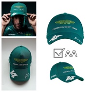 caps--Aston Martin F1 Fernando Alonso Baseball Cap 2024 - Unisex - Green - Fashion Sports Outdoor Su