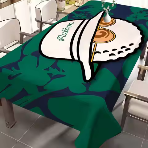 Fashion M-Malbon Golf Waterproof And Oil-proof Tablecloth Bedside Table Dustproof Decorative Cloth L