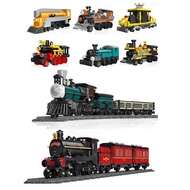City Steam Train Set Brick Train