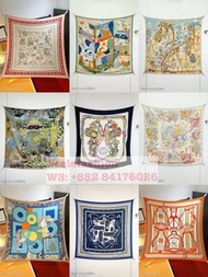 Hermes women 140*140cm cashmere silk scarf scarves 多款 雙面同色真絲羊絨混紡絲巾 頸巾 圍巾 禮盒裝 禮物 @celefashion Valenti