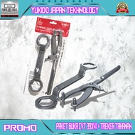 Clutch Wrench SET 39x41 - Treker Cvt - YUKIDO Automatic CVT Clutch Wrench 39 x 41 mm - Coupling Nut 