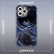 Square Edge iPhone Case Samsung Xiaomi Oppo Anime Kimetsu no yaiba Demon Slayer Sword Character Igur