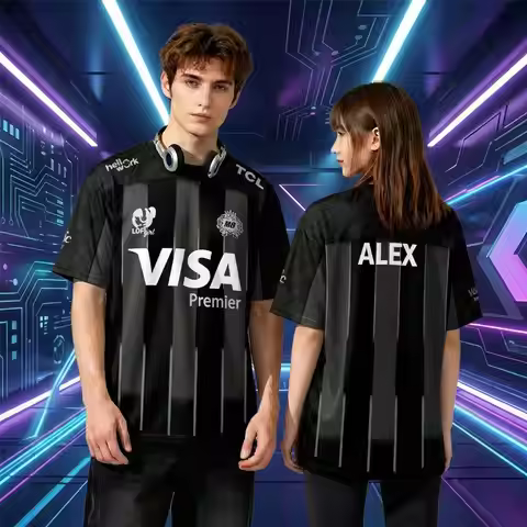 Gentle Mates 2026 CS2 E-sports Team Uniform Jersey CS:GO DAV1G SAUSOL Daily Training Apparel Men Wom