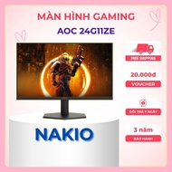 AOC 24G11ZE/71 240Hz Gaming Monitor (24inch/ IPS/FHD/ 200HZ -240HZ OC DP/0.3MS/DP+HDMI)-