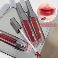 Maffick Lip Gloss Cute Bottle Mirror Moisturize Moisturizing Water Proof Lasting Lipstick