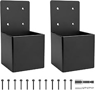 Pergola Bracket,Post Top Rafter Woodwork Bracket for 4" x 4“(3.5" x 3.5”) Lumber,Metal DIY Connector