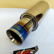 Knalpot Mobil Racing HKS Tabung Panjang ORIGINAL Proton Fullstainless