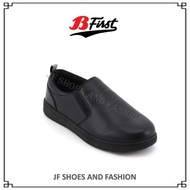 Bata B-First Black School Shoes 5896809 | Kasut Sekolah Hitam Bata B-First Slip Ons