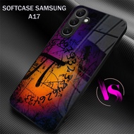 VN58 Softcase Glass Glitter For Samsung A17 Latest - Casing hp For Samsung A17 Casing Mica Cover hp