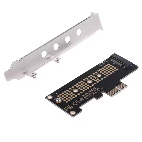【LM】Hot Sale NVMe PCIe X4 X2 M.2 NGFF SSD To PCIe X1 Converter Card Adapter PCIe X1 To M.2 Expansion