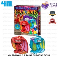 4M 3D MOULD & PAINT DRAGONS 04783