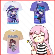 Gacha Life T-shirt - Cosplay Short Sleeve Croptop