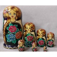[Russian Doll] -7-Layer Flower Pattern Russian Doll