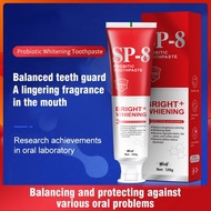 《Hot Sale》Spot Goods SP-8Probiotic Toothpaste English Version Oral Cleansing Toothpaste SP8Toothpast