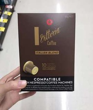 💥澳洲代購💥Vittoria Italian blend Coffee 澳洲品牌咖啡Capsules 一盒10粒 適合Nespresso機用