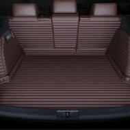 Striped Pu Leather Custom Full Coverage Car Trunk Mat for BMW Series i01 i4 g26 i3 i8 Car Accessorie