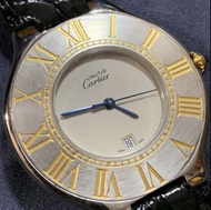 經典 CARTER Must de Cartier 男裝腕錶