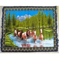 9 Horses Picture With Big Carpet Picture 15007